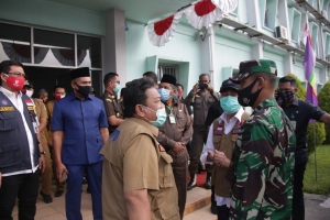 Rapat Percepatan Penanganan Covid-19 di Kab. Siak