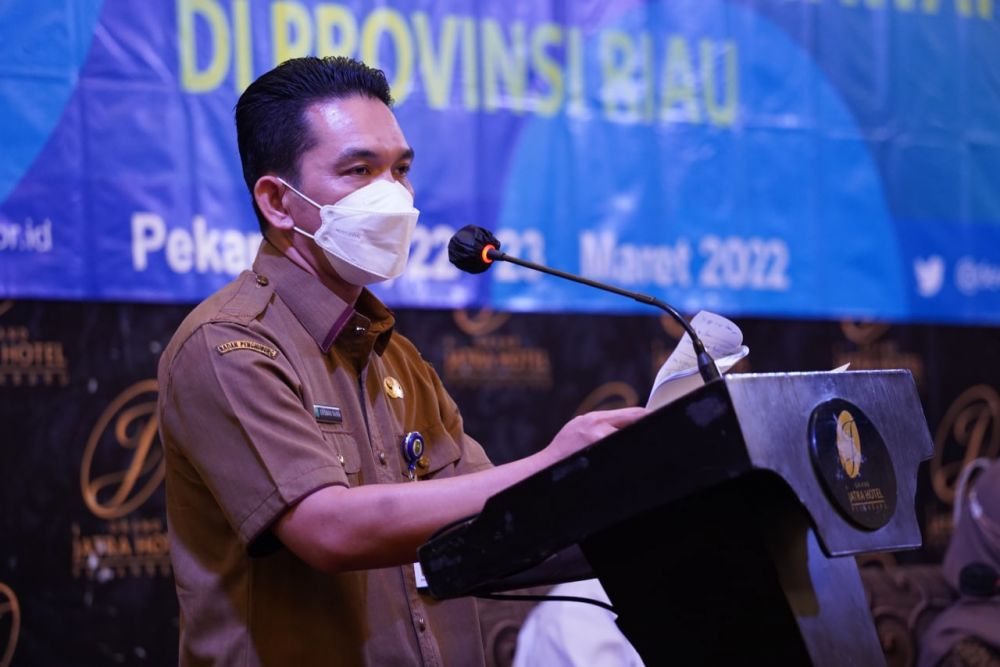 Kadiskominfotik Riau Jadi Keynote Speaker Dalam Acara Uji Kompetensi